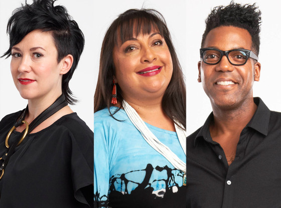 Patricia Michaels, Stanley Hudson, Michelle Lesniak, Project Runway Patricia Michaels, Stanley Hudson, Michelle Lesniak, Project Runway